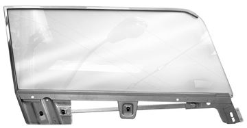 Picture of DOOR GLASS KITS 67-68 COUPE RH : 3614 MUSTANG 67-68