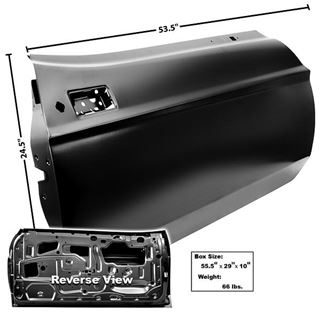 Picture of DOOR SHELL RH 71-73 : 3640ZD MUSTANG 71-73