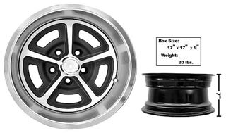 Picture of FORD MAGNUM ALLOY WHEEL 15 X 7 : FW157 MUSTANG 65-73