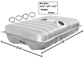 Picture of GAS TANK 71-73 : T24A MUSTANG 71-73