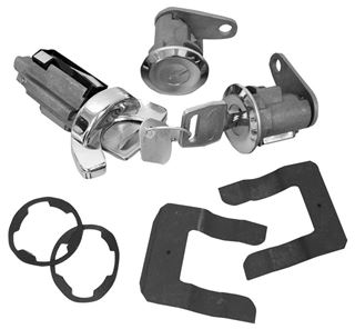Picture of LOCK KIT IGNITION & DOOR 1970-73 : CL-1556 MUSTANG 70-73