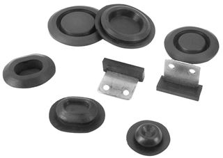 Picture of PANEL/INNER PLUG KIT 1969-70 6 PCS : 3631ZF MUSTANG 69-70