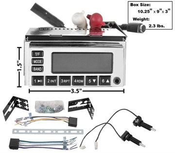 Picture of RADIO MODEL RC900C 65-73 : AM-RC900 MUSTANG 65-73