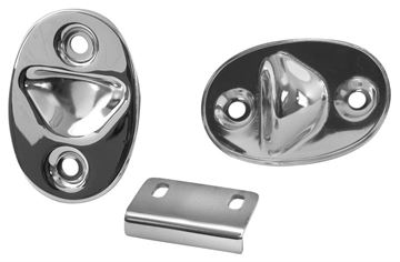 Picture of SEAT SUPPORT & TRAP DOOR CATCH SET : M3509D MUSTANG 65-70