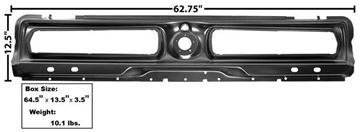 Picture of TAIL LAMP PANEL 1967 SEQUENTIAL : 3643EBWT MUSTANG 67-67