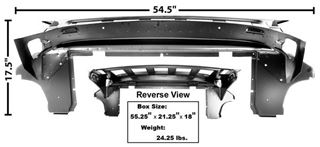 Picture of TRUNK DIVIDER/BRIDGE SUPPORT 65-66 : 3661CWT MUSTANG 65-66