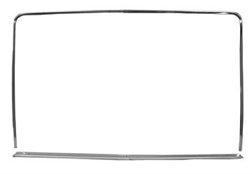 Picture of WINDOW MOLDING REAR 1971-73 FB : M3584A MUSTANG 71-73