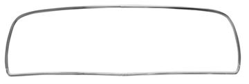 Picture of WINDOW REAR MOLDING 71-73 COUPE 4PC : M3584 MUSTANG 71-73