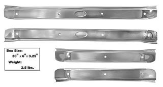 Picture of SCUFF PLATE 1968-72 STAINLESS SET 68-72 : M1342B CHEVELLE 68-72