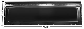 Picture of BED FRONT PANEL 73-87 73-87 : 1119H CHEVY PICKUP 73-87