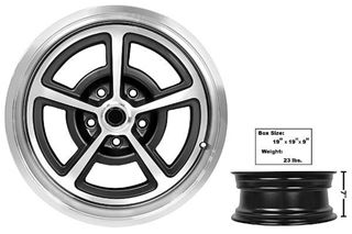 Picture of DISCONTINUED : GM MAGNUM ALLOY WHEEL 17 X 7 : GW177