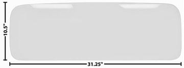 Picture of REAR CENTER WINDOW 47-55 CLEAR 47-55 : G1100 CHEVY PICKUP 47-55