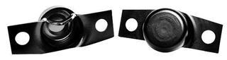 Picture of TAILGATE TRUNNION PAIR BLACK : 3791 BRONCO