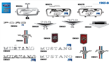 Picture for category Emblems : Mustang