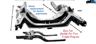 Picture for category Subframe : Camaro