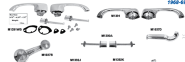 Picture for category Exterior Door Handles & Buttons : Chevelle