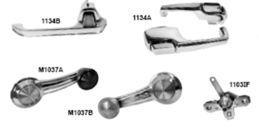 Picture for category Interior Door Handles & Cranks : Chevy Pickup