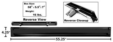 Picture of BED REAR CROSS SILL 67-72 STEPSIDE : 1107RA CHEVY PICKUP 67-72