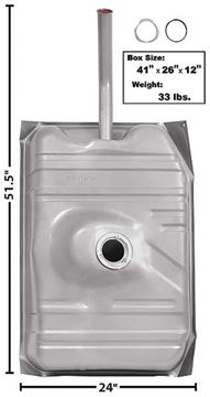 Picture of GAS TANK 78-87 17 GAL. : T35D EL CAMINO 78-87