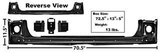 Picture of REAR BODY PANEL SET 1965 : 1769F IMPALA 65-65