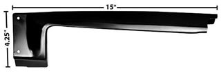 Picture of TAIL LAMP SURROUND RH 1966 : 1715C IMPALA 66-66