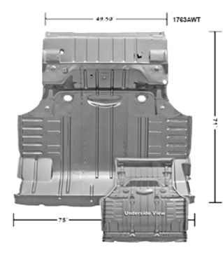 Picture for category Trunk Floor Pans : Impala