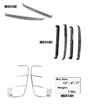 Picture for category Rocker Panel Molding : Mustang