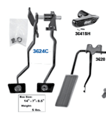 Picture for category Accelerator Pedal Assemblies : Mustang