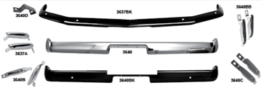 Picture for category Stone Deflectors, Bumper Fillers : Mustang