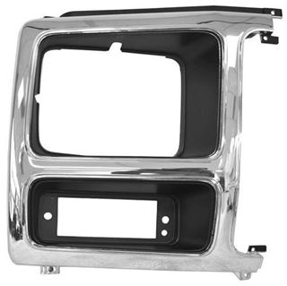 Picture of HEADLAMP DOOR RH 82-86 CHROME/GRAY : 3037E FORD PICKUP 82-86