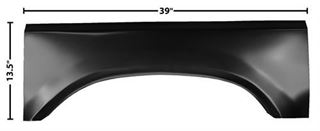 Picture of BED UPPER WHEEL ARCH RH 73-79 39X14 : 3269A FORD PICKUP 73-79