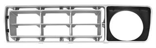 Picture of GRILLE INSERT LH 76-77 SILVER/BLACK : 3033B FORD PICKUP 76-77