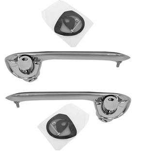 Picture of DOOR OUTSIDE HANDLE 61-66 PAIR : 3115FA FORD PICKUP 61-66