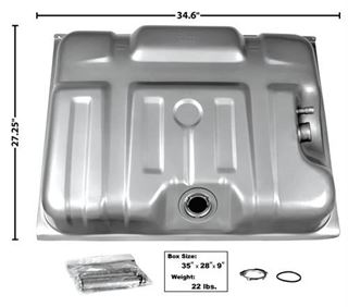 Picture of GAS TANK 73-78 19 GAL. REAR MOUNT : T3002 FORD PICKUP 73-78