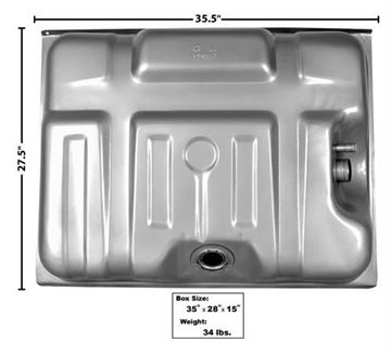 Picture of GAS TANK 73-78 (CCF26A) : T3000 FORD PICKUP 73-78