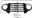 Picture of GRILLE PANEL 48-50 W/PARKLAMP BEZEL : 3030 FORD PICKUP 48-50