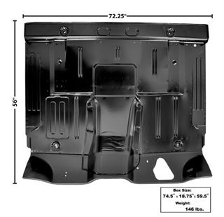 Picture of FLOOR PAN COMPLETE 61-64 : 3154 FORD PICKUP 61-64