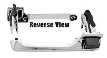 Picture of DOOR OUTSIDE HANDLE RH 80-96 CHROME : 3115P BRONCO 80-96