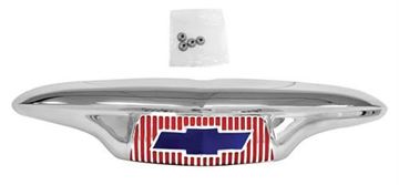 Picture of EMBLEM HOOD 54-55 W/HARDWARE : EM1273 CHEVY PU 54-55