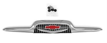 Picture of EMBLEM HOOD 56 W/HARDWARE : EM1275 CHEVY PU 56-56