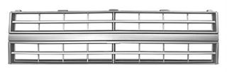 Picture of GRILLE 85-88 ARGENT SINGLE LIGHT : M1139G CHEVY PU 85-88