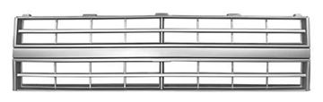 Picture of GRILLE 85-88 ARGENT SINGLE LIGHT : M1139G CHEVY PU 85-88