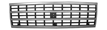 Picture of GRILLE 89-91 DARK ARGENT SINGLE : M1139L CHEVY PU 89-91