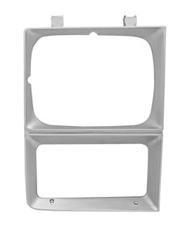 Picture of HEADLAMP DOOR RH 83-84 SILVER : M1138V CHEVY PU 83-84