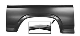 Picture of BEDSIDE WHEEL ARCH EXTENSION RH : 3269J FORD PU 80-86
