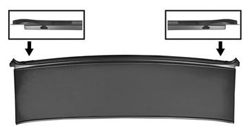 Picture of DECK FILLER PANEL 66-67 CONVERTIBLE : 1545B GTO 66-67