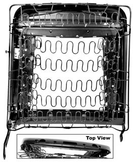 Picture of SEAT BACK FRAME/SPRING RH 1969 : 3641RD COUGAR 69-69