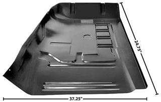 Picture of FLOOR PAN FRONT SECTION RH 71-73 : 3648MA COUGAR 71-73