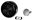 Picture of WINDOW CRANK KNOB 1968-70 BLACK : M3525A COUGAR 68-70