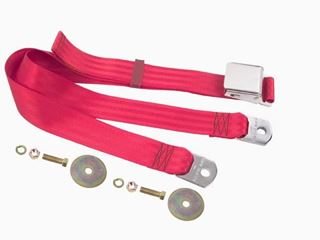 Picture of SEAT BELT BRIGHT RED 74 : SBL-BR74 CAMARO 67-74